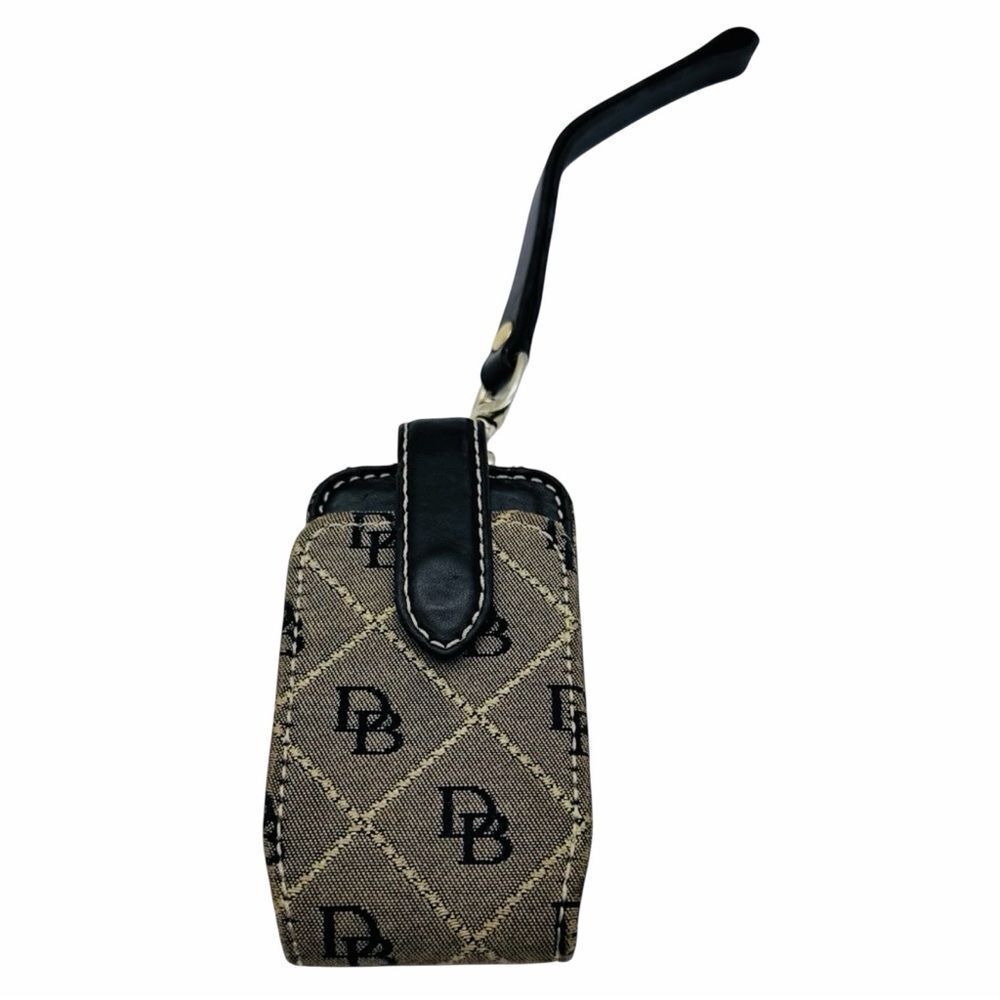 Vintage Dooney & Bourke Leather/Fabric Cell Phone Case